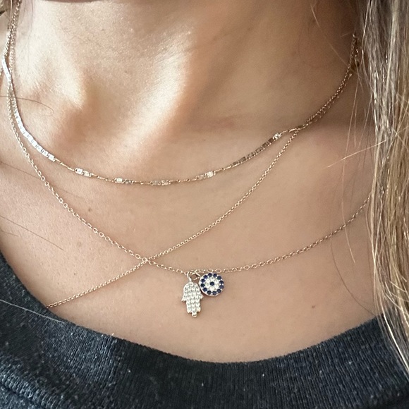 Evil Eye and Hamsa Necklace - Picture 4 of 8